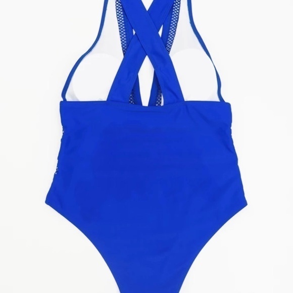 Black 1 Piece Swimsuit - Picture 4 of 5